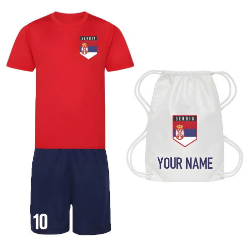 Personalised Serbia Training Kit Package