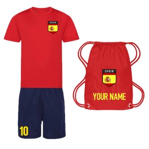 Personalised Spain Training Kit Package