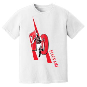 Dennis Bergkamp Arsenal Premier League Legend T-Shirt (White)