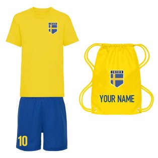 Personalised Sweden Training Kit Package