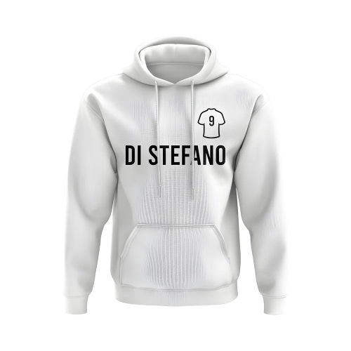 Alfredo Di Stefano Real Madrid Number Hoody (White)