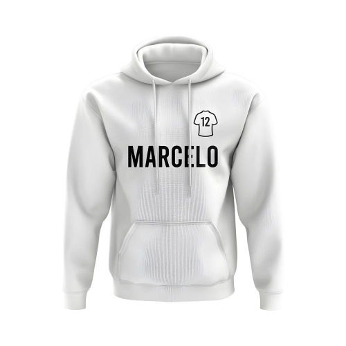 Marcelo Real Madrid Number Hoody (White)