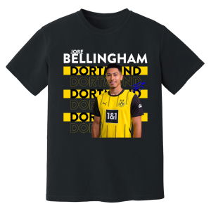 Jobe Bellingham Dortmund New Signing T-Shirt (Black)