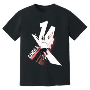David Ginola Tottenham Premier League Legend T-Shirt (Black)