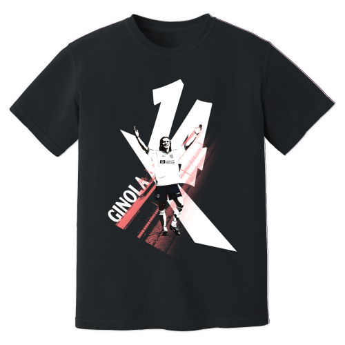 David Ginola Tottenham Premier League Legend T-Shirt (Black)