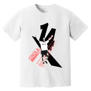 David Ginola Tottenham Premier League Legend T-Shirt (White)