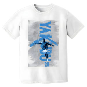 Yakubu Portsmouth Premier League Legend T-Shirt (White)