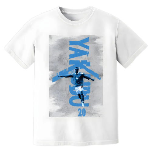 Yakubu Portsmouth Premier League Legend T-Shirt (White)