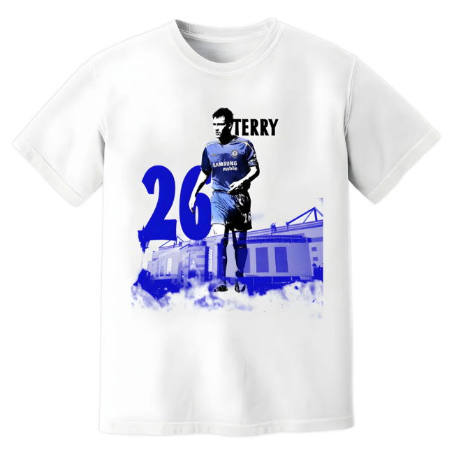 John Terry Chelsea Premier League Legend T-Shirt (White)