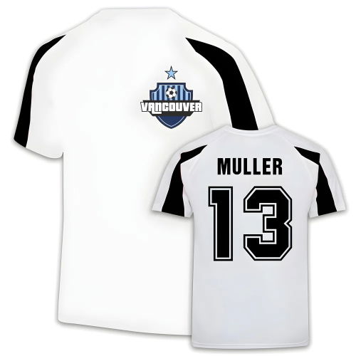 Thomas Muller Vancouver Sports Training Jersey (White)
