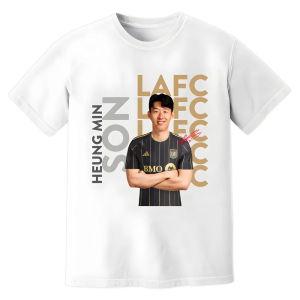 Heung Min Son LAFC New Signing T-Shirt (White)
