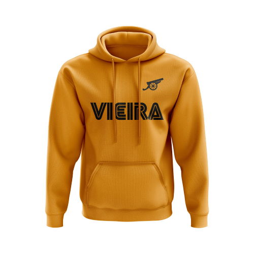 Arsenal 2001-02 Vieira Hoody (Gold)