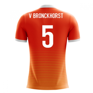 2023-2024 Holland Airo Concept Home Shirt (V. Bronckhorst 5) - Kids