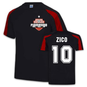 Zico Flamengo Sport Training Jersey (Black)
