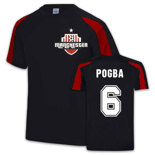 Pogba Manchester United Sport Training Jersey (Black)