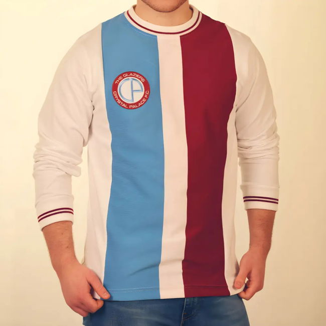 Crystal Palace 1972-1973 Don Rogers Retro Football Shirt