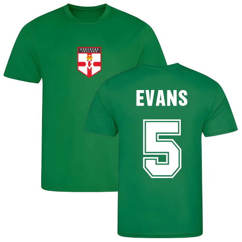 Evans Northern Ireland Training Jersey (Green)