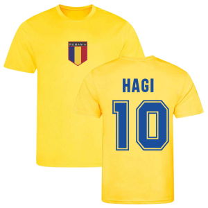 Hagi Romania Training Jersey (Yellow)