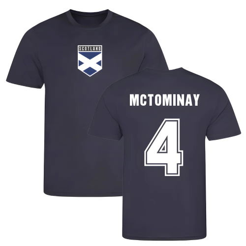 McTominay Scotland Training Jersey (Navy)