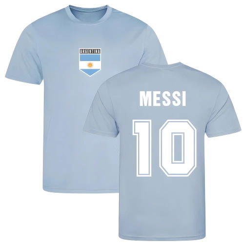 Messi Argentina Training Jersey (Sky Blue)  Messi Argentina Training Jersey (Sky Blue)
