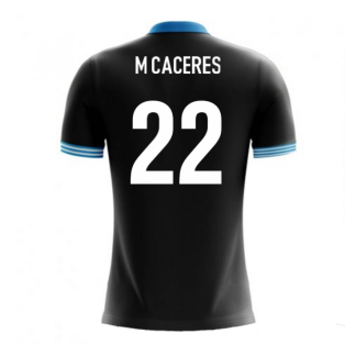 2023-2024 Uruguay Airo Concept Away Shirt (M Caceres 22) - Kids