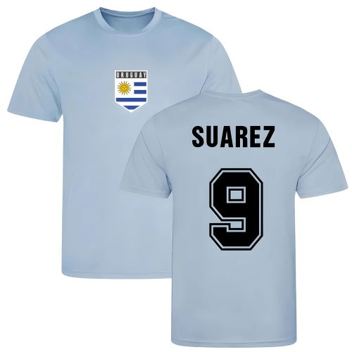 Suarez Uruguay Training Jersey (Sky Blue)  Suarez Uruguay Training Jersey (Sky Blue)