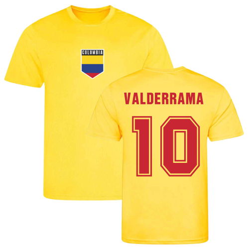 Valderrama Colombia Training Jersey (Yellow)