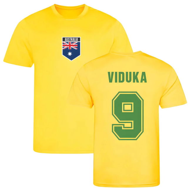 Viduka Australia Training Jersey (Yellow)