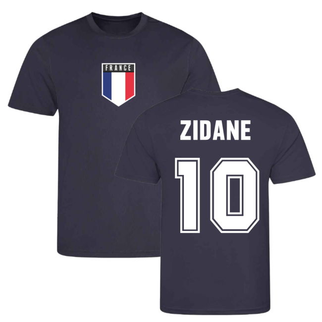 Zidane France Training Jersey (Navy)