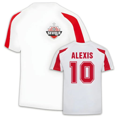 Alexis Sanchez Sevilla Sports Training Jersey (White)