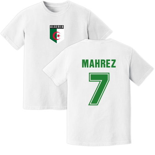Mahrez Algeria Training Jersey (White)
