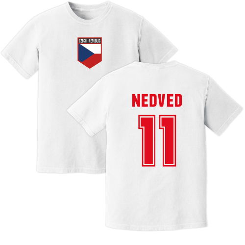 Nedved Czech Republic Training Jersey (White)