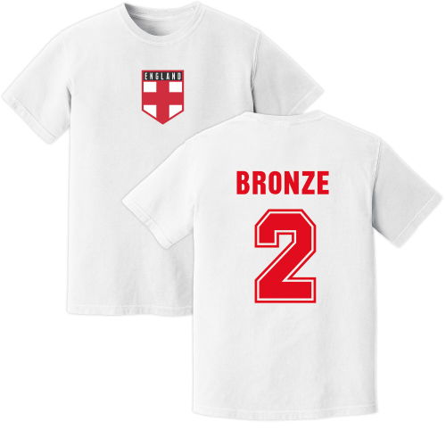 Bronze England Training Jersey (White)