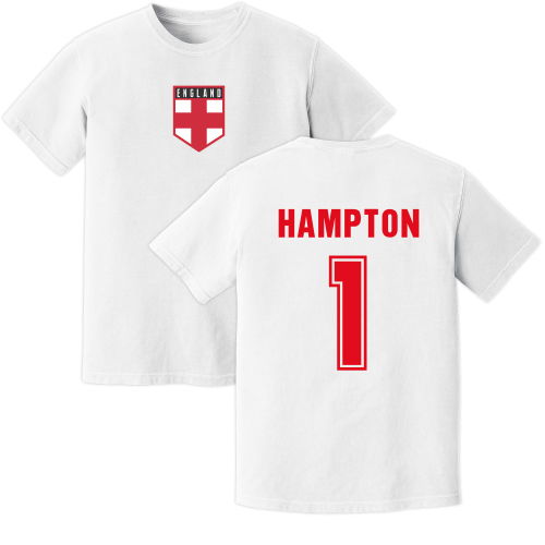 Hampton England Training Jersey (White)
