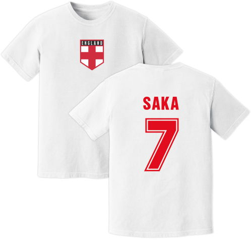 Saka England Training Jersey (White)