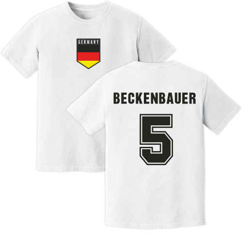 Beckenbauer Germany Training Jersey (White)