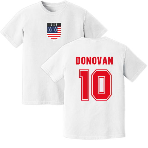 Donovan USA Training Jersey (White)