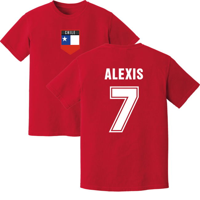 Alexis Sanchez Chile Training Jersey (Red)