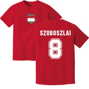 Szoboszlai Hungary Training Jersey (Red)