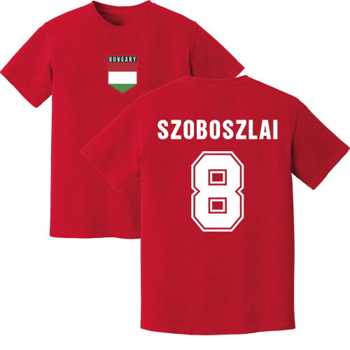 Szoboszlai Hungary Training Jersey (Red)