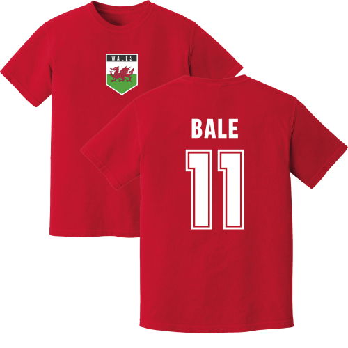Bale Wales Training Jersey (Red)