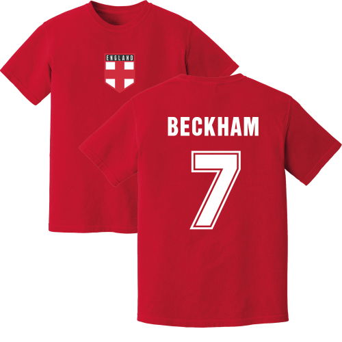 Beckham England Training Jersey (Red)