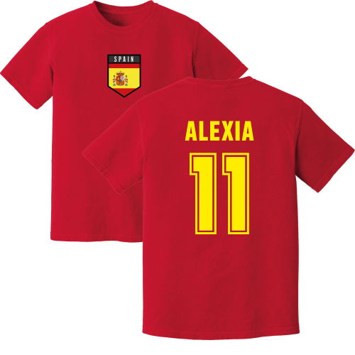 Alexia Putellas Spain Training Jersey (Red)