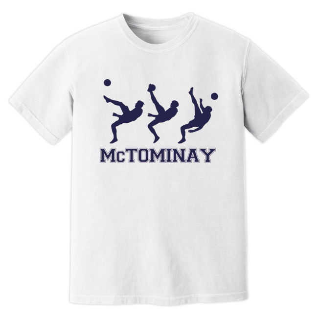 McTominay Overhead Kick Scotland T-Shirt (White)
