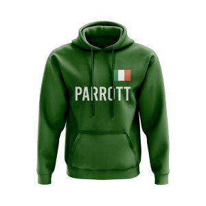 Troy Parrott Ireland Name Hoody (Green)