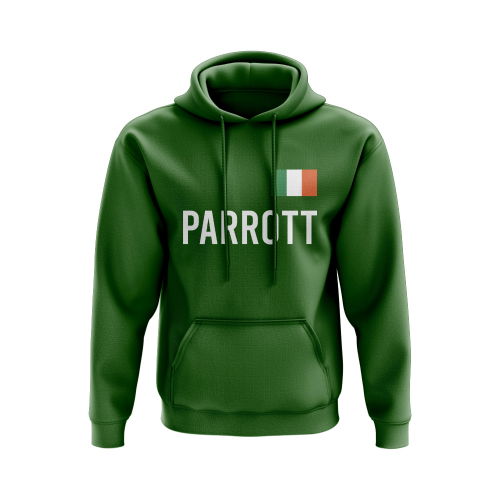 Troy Parrott Ireland Name Hoody (Green)