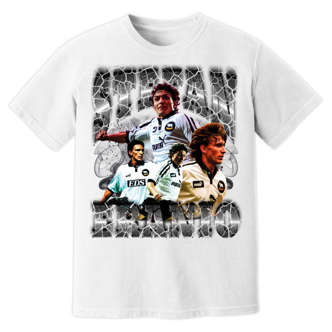 Stefano Eranio Bootleg T-Shirt (White)