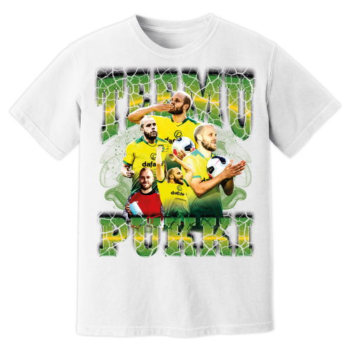 Teemu Pukki Bootleg T-Shirt (White)