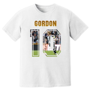 Anthony Gordon Newcastle United Name And Number T-Shirt (White)