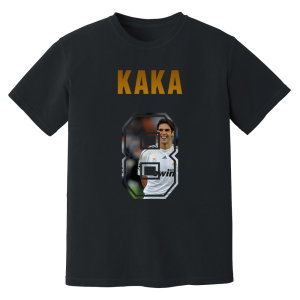 Kaka Real Madrid Name And Number T-Shirt (Black)